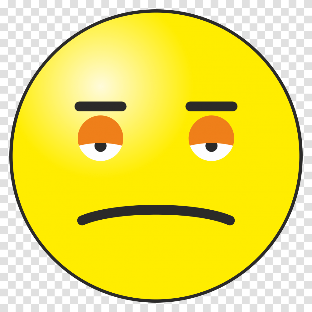 Sad Emoticon Icons, Label, Sticker, Pac Man Transparent Png