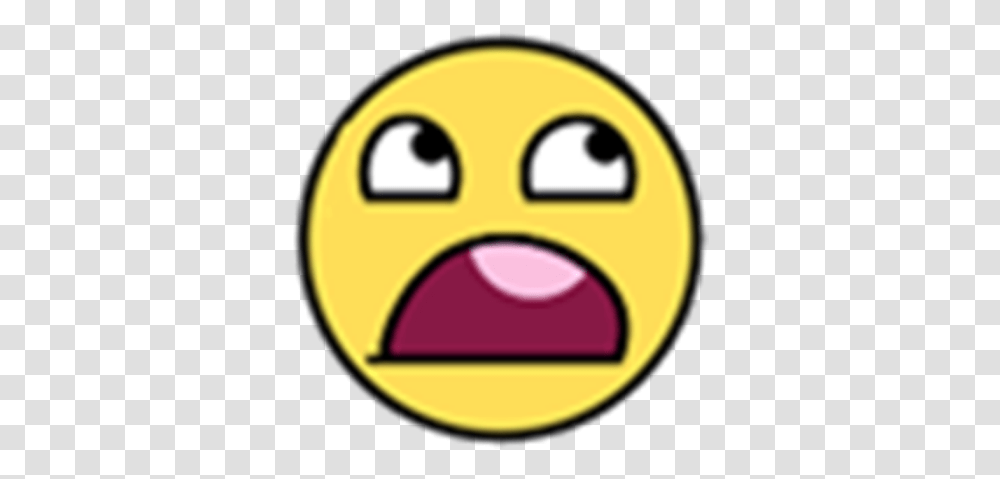 Sad Epic Face Roblox Excited Emoji Gif, Pac Man, Disk Transparent Png