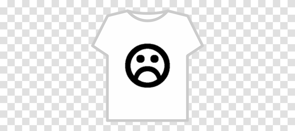 Sad Face Crazy Face In Roblox, Clothing, Apparel, Shirt, T-Shirt Transparent Png