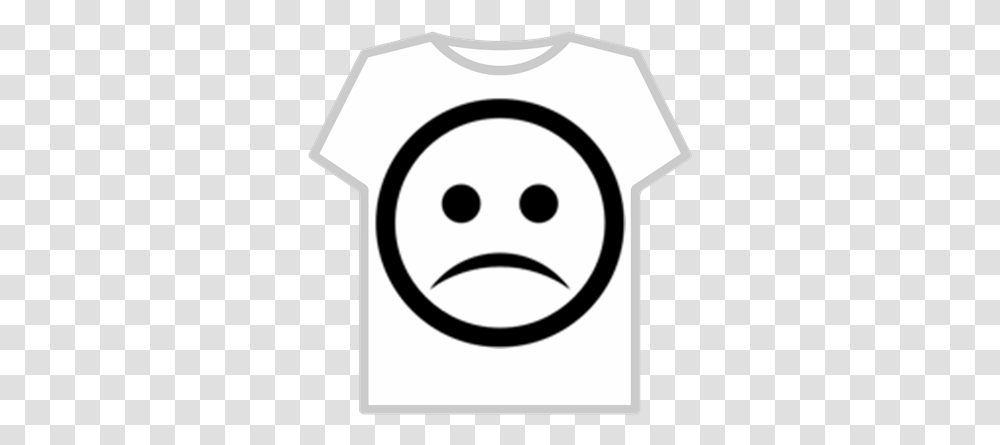Sad Face Emoticon Roblox T Shirt Roblox Billie Eilish, Stencil, Shooting Range Transparent Png