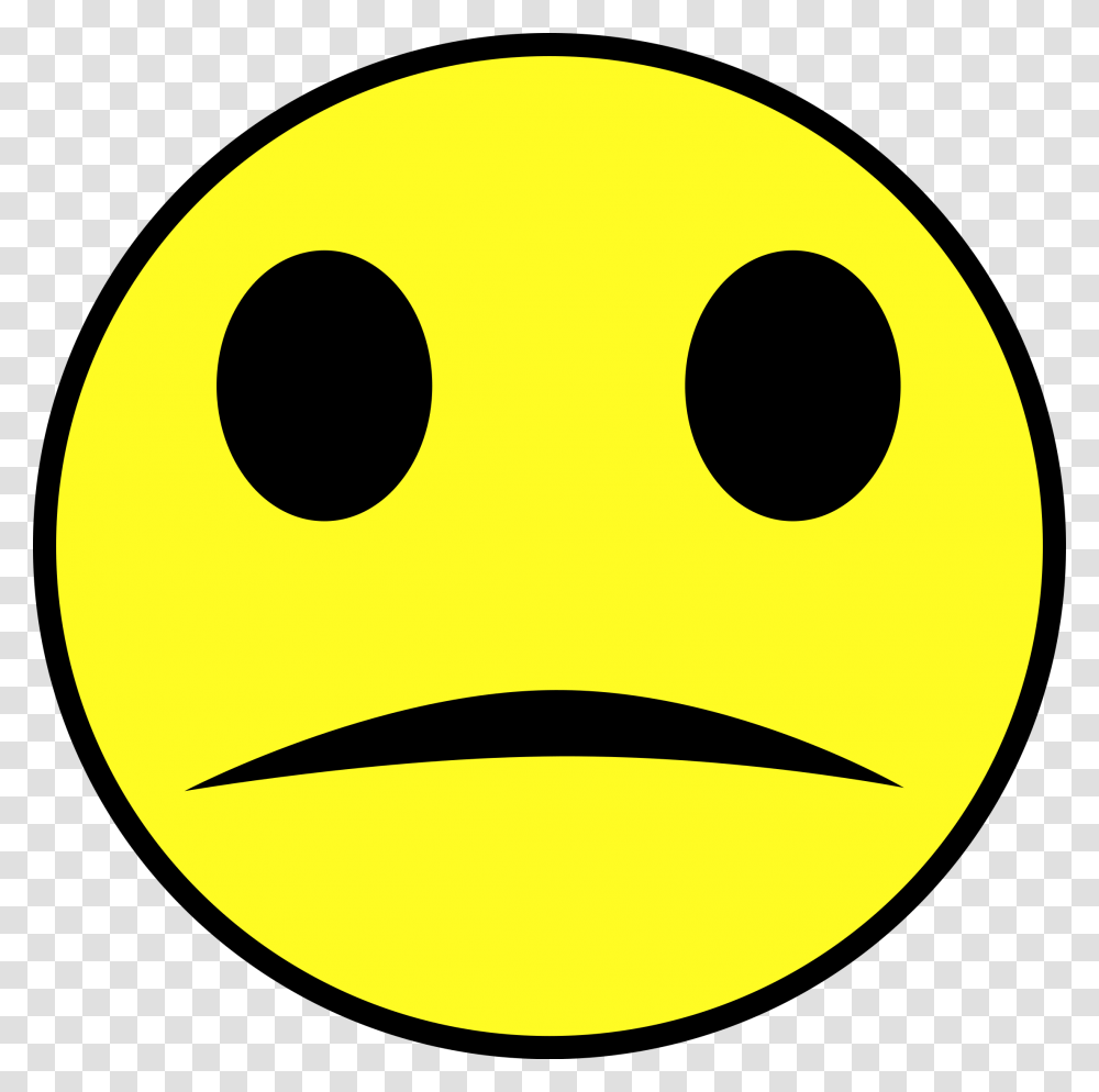 Sad Face, Pac Man, Batman Logo Transparent Png
