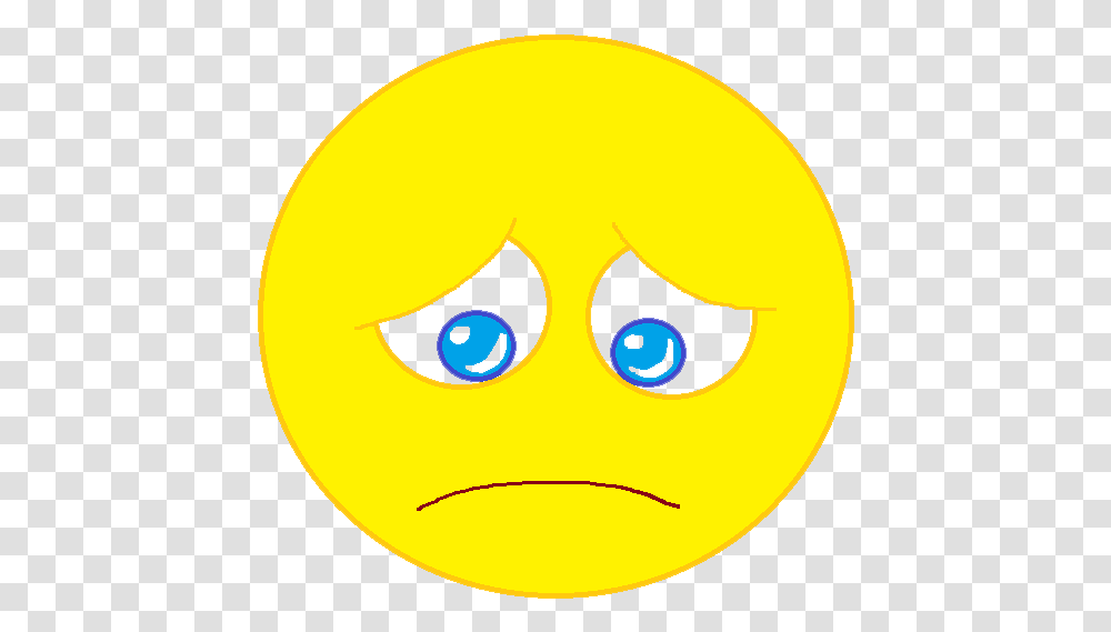 Sad Face Picture Smiley, Pac Man, Angry Birds Transparent Png