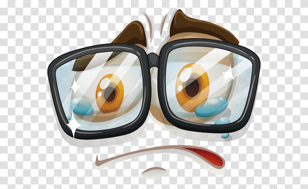 Sad Face With Glasses, Goggles, Accessories, Accessory, Sunglasses Transparent Png