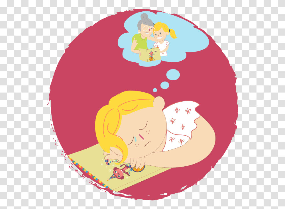 Sad Girl Dreaming About Spending Time With Her Grandma, Food, Sweets, Rattle, Label Transparent Png