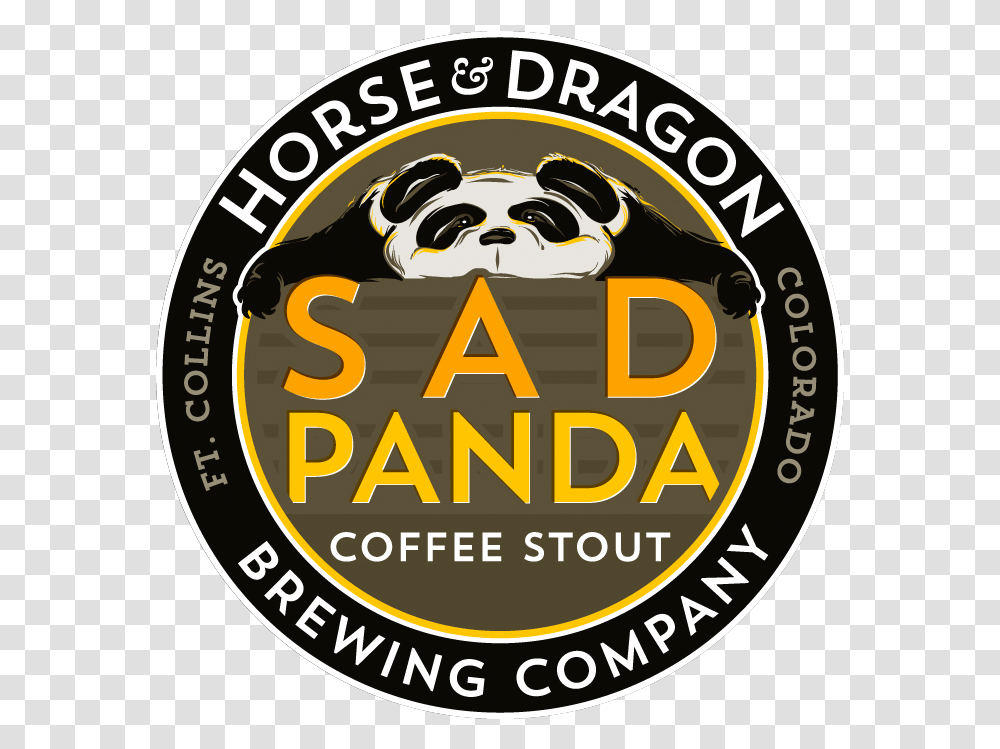 Sad Horse And Dragon Brewery, Logo, Symbol, Label, Text Transparent Png