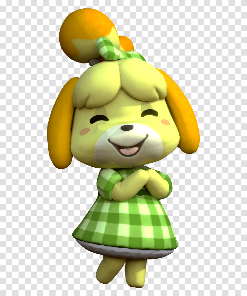 Sad Isabelle Animal Crossing Cute, Toy, Doll Transparent Png