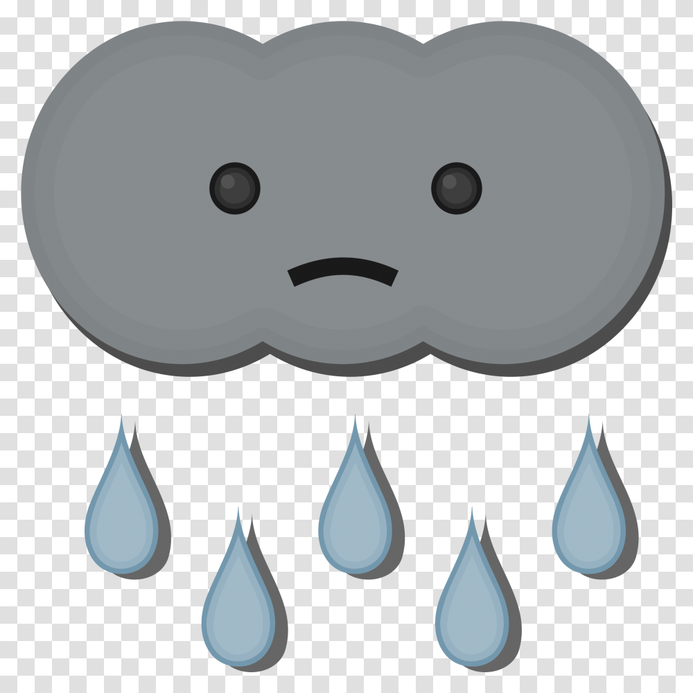 Sad Rain Cloud Sad Cloud Background, Mustache, Droplet Transparent Png