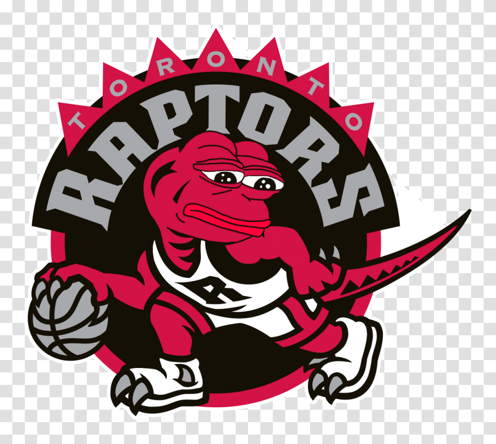 Sad Raptors Logo Basketball Team Logos, Label, Text, Symbol, Person Transparent Png