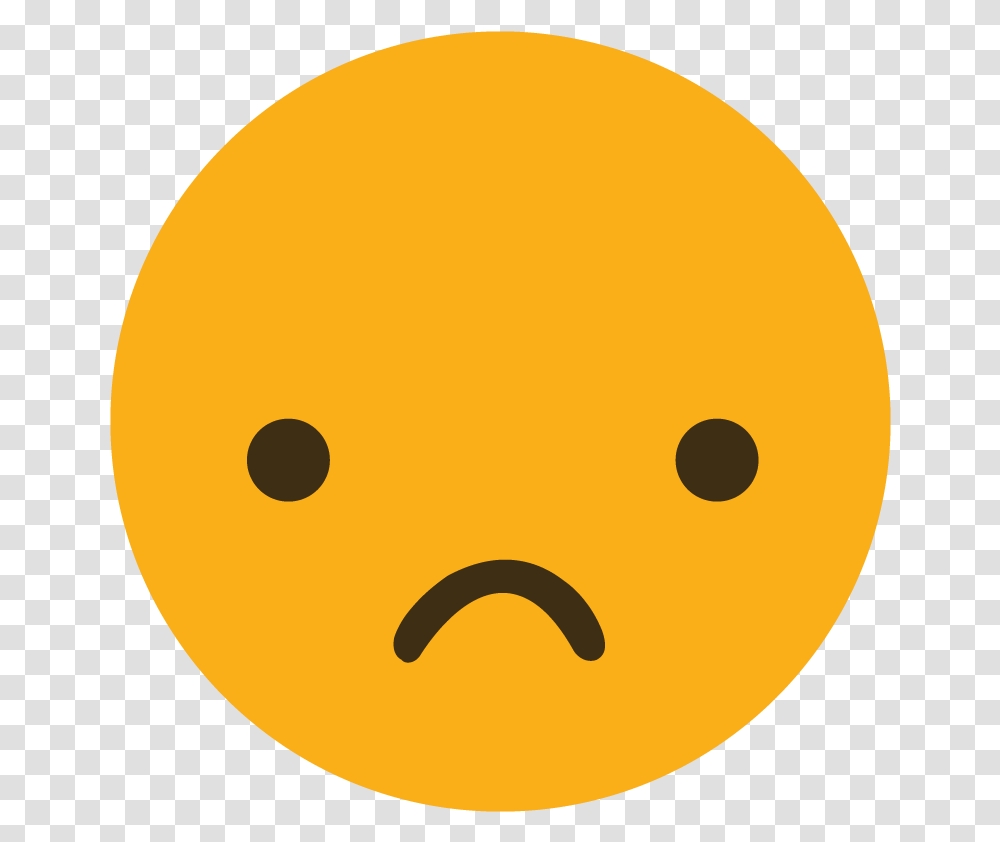 Sad Reaction Emoji Icon Vector Graphic Emoticon Smiley, Tennis Ball, Sport, Sports, Halloween Transparent Png