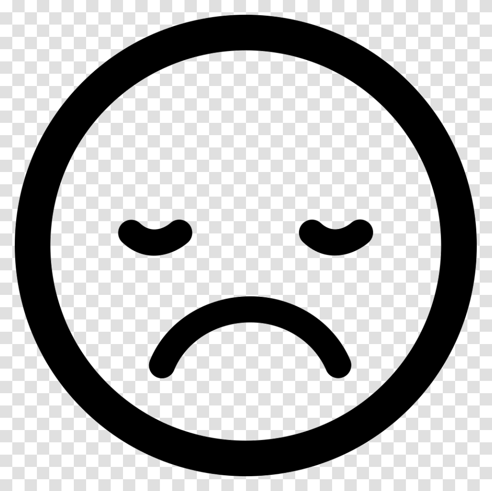 Sad Sleepy Emoticon Face Square Rachel And David All Bad Things Podcast, Stencil, Logo, Trademark Transparent Png