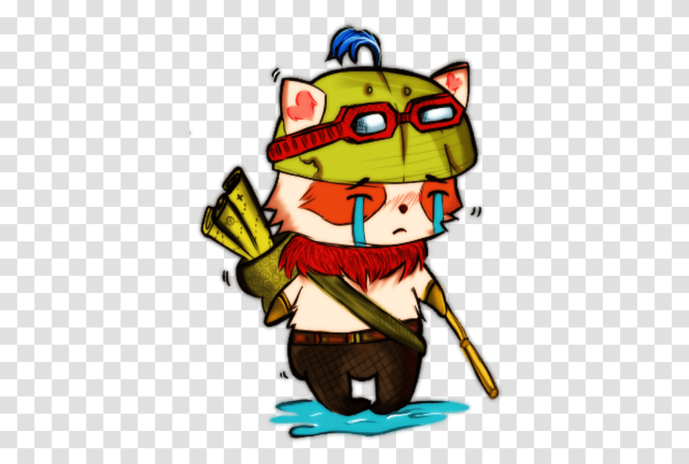 Sad Teemo Fan Art, Person, Human, Hand, Leisure Activities Transparent Png