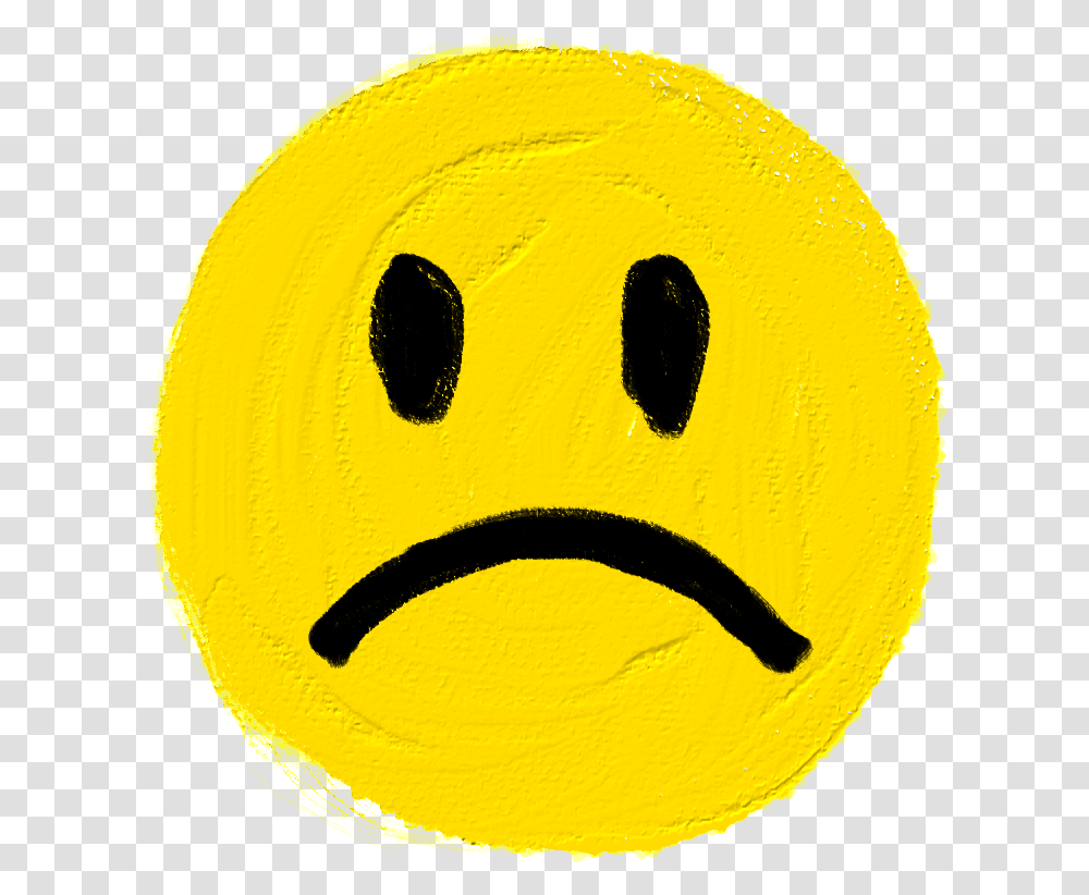 Sad Unhappy Emoji Emotions People Sign Sticker Sad Pictures Of Emotions, Tennis Ball, Sport, Sports Transparent Png