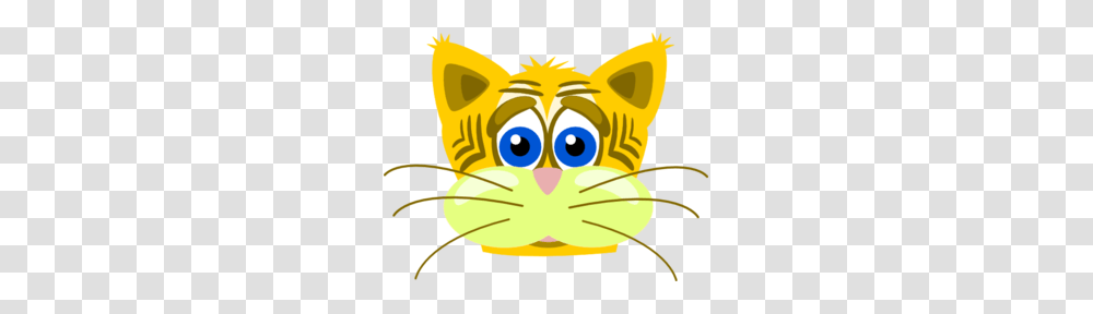 Sad Yellow Cat Clip Art, Animal, Angry Birds, Poster, Advertisement Transparent Png