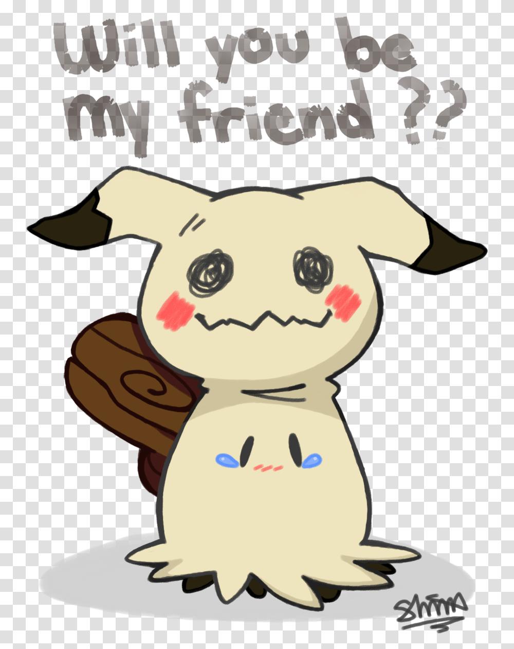 Saddest Pokemon Mimikyu, Label, Text, Food, Snowman Transparent Png