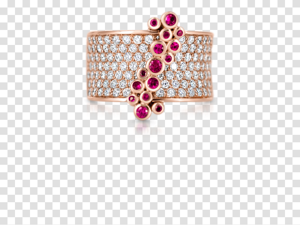 Saddle Mini Ring With Diamonds And Rubies Pearl, Accessories, Accessory, Jewelry, Tiara Transparent Png