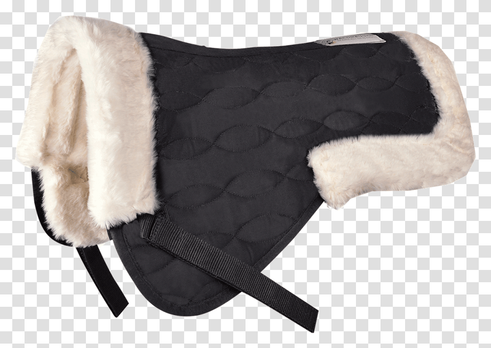 Saddle Pad With Synthetic Fur Fur Clothing, Rug, Strap, Cushion, Ninja Transparent Png