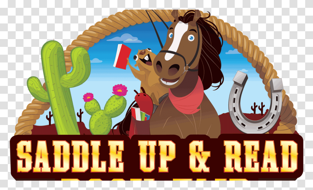 Saddle Up And Read Clipart, Poster, Electronics Transparent Png