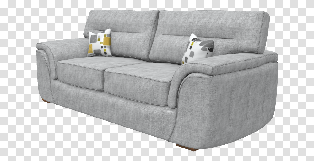 Sadie 3 Seater Sofa Sofa Bed, Couch, Furniture, Cushion, Mouse Transparent Png