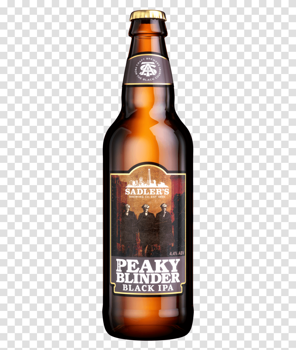 Sadlers Peaky Blinders Beer, Person, Alcohol, Beverage, Liquor Transparent Png