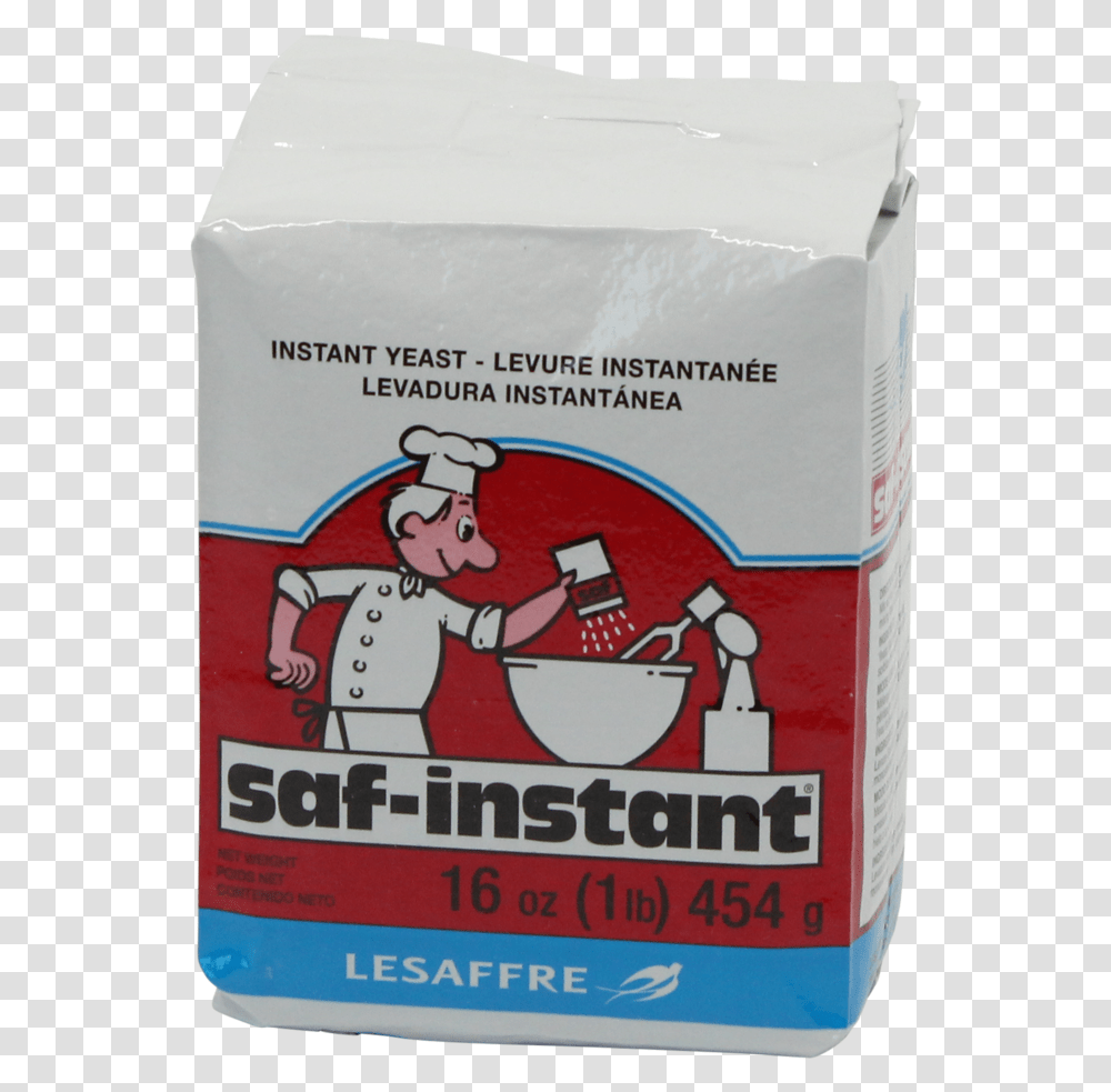 Saf Instant Yeast Saf Instant, Label, Text, Flour, Powder Transparent Png