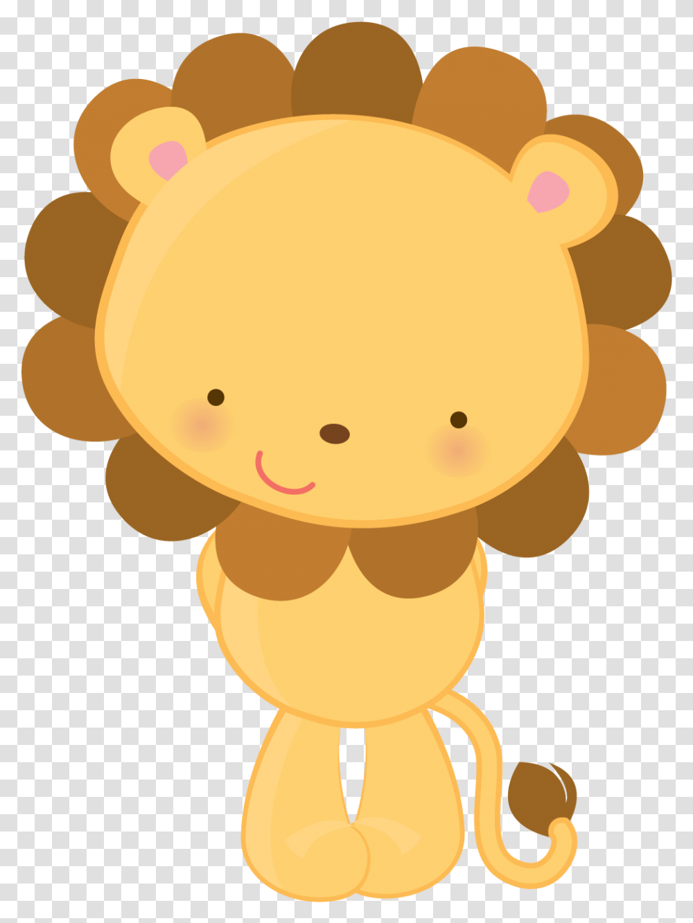 Safari Animals Baby Animals Lion Cute Clipart Wizard Leo Magico De Oz Desenho, Rattle, Silhouette, Cupid, Toy Transparent Png