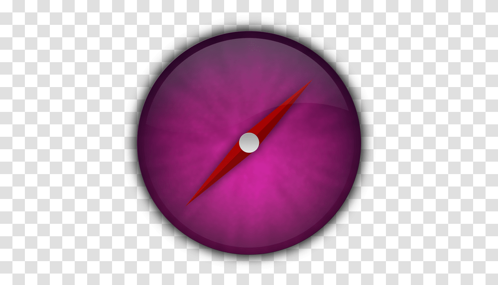 Safari Galactical Icon Dot, Sphere, Lamp, Analog Clock, Purple Transparent Png