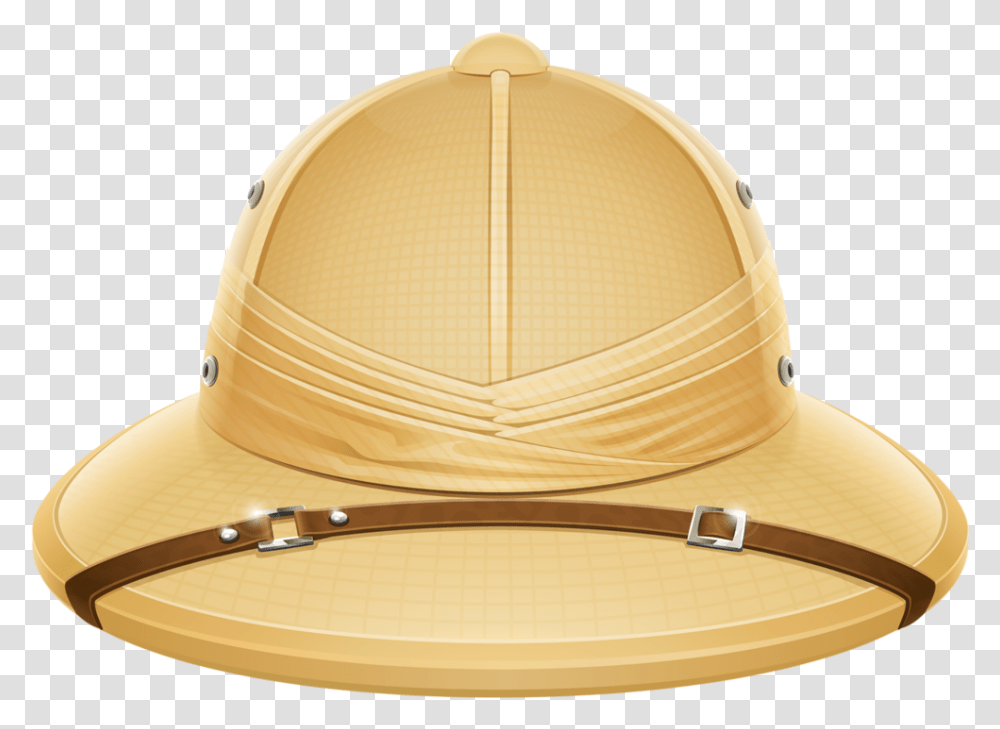 Safari Hat Pith Helmet Clipart, Apparel, Sun Hat, Baseball Cap Transparent Png