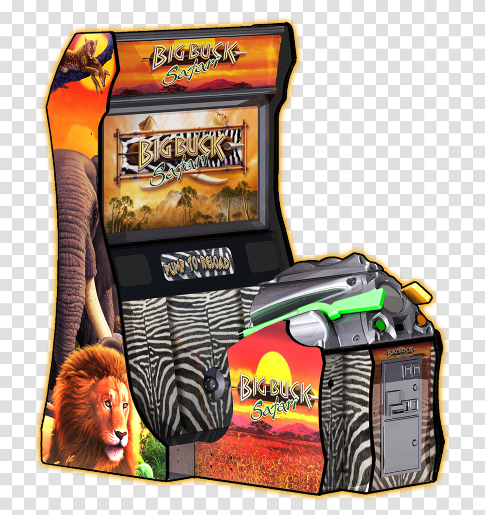 Safari Hunter Clipart Big Buck Safari Gemsbok, Arcade Game Machine, Dog, Pet, Canine Transparent Png