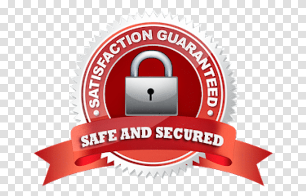Safe And Secured Logo, Security, Lock Transparent Png