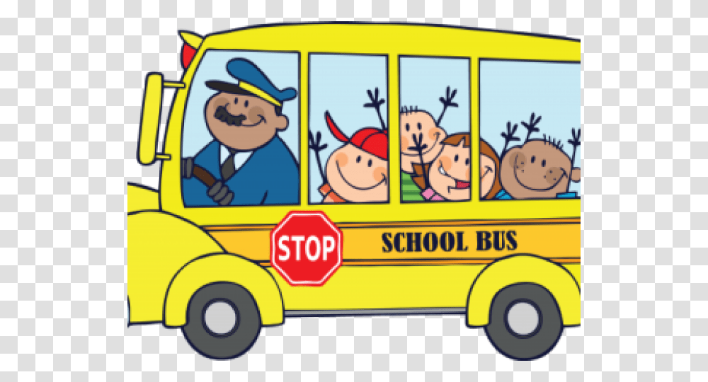 Safe Clipart, Bus, Vehicle, Transportation, School Bus Transparent Png
