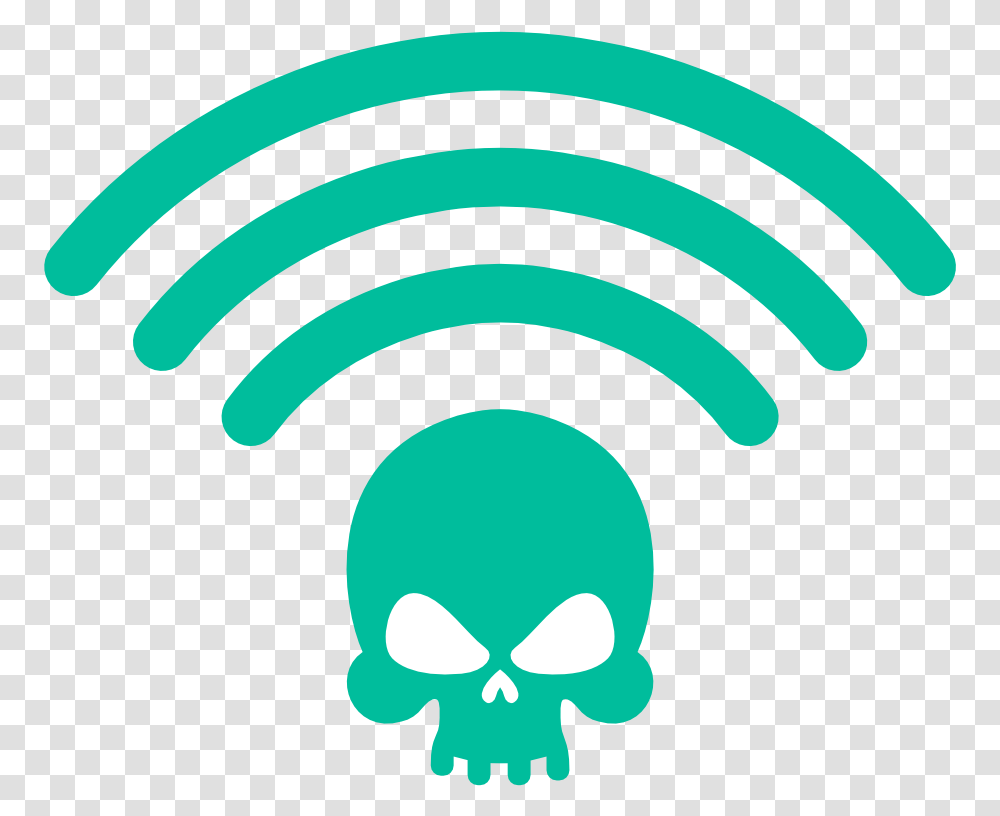 Safe Clipart Dangerous Wifi Logo Skull, Light, Animal Transparent Png