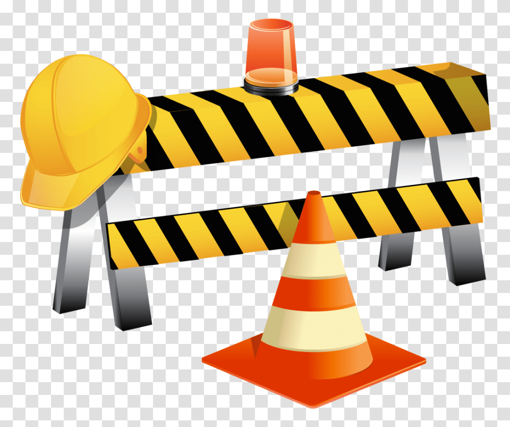 Safe Construction Clipart Explore Pictures, Fence, Barricade, Tarmac, Asphalt Transparent Png