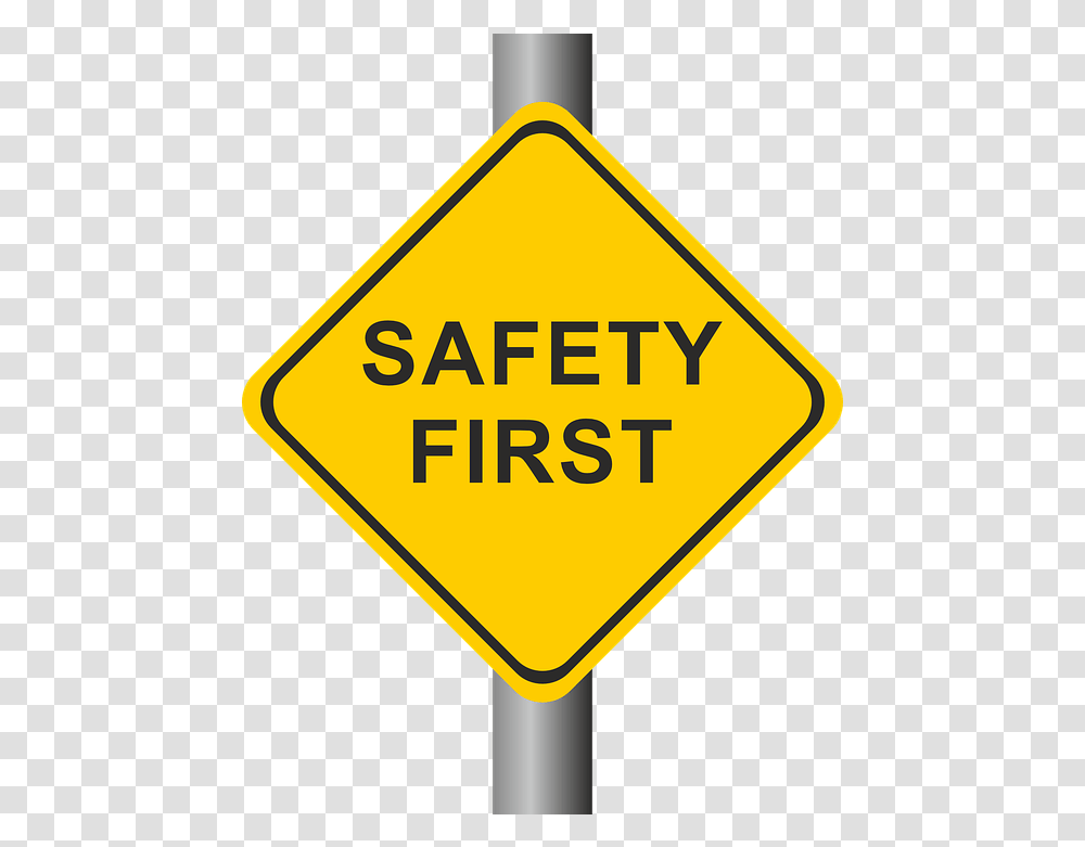 Safe Image Black And White Files Safety First, Road Sign, Symbol, Stopsign Transparent Png