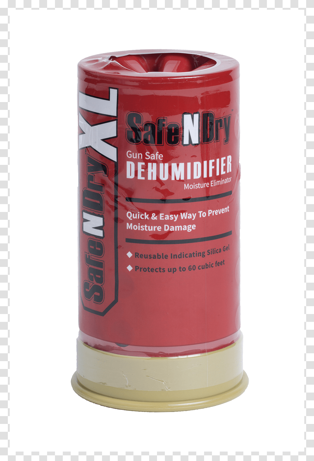 Safe N Dry Xl Shotgun ShellTitle Safe N Dry Xl Shotgun Cylinder, Tin, Can, Spray Can, Cosmetics Transparent Png