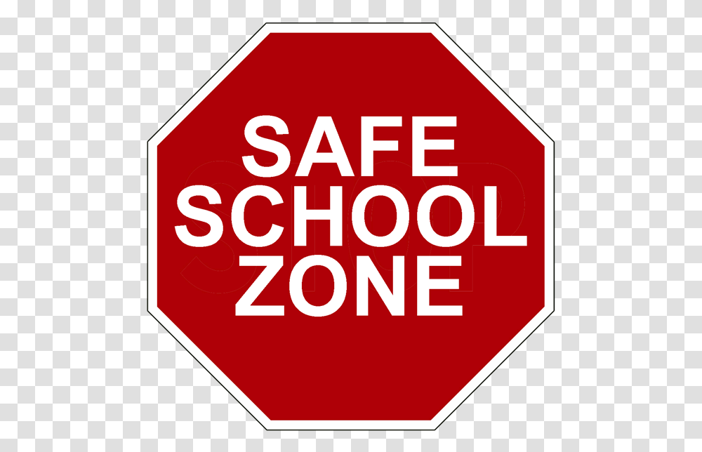 Safe Schools Clip Art, Stopsign, Road Sign Transparent Png
