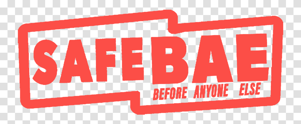 Safebae Logo Coral Poster, Word, Number Transparent Png