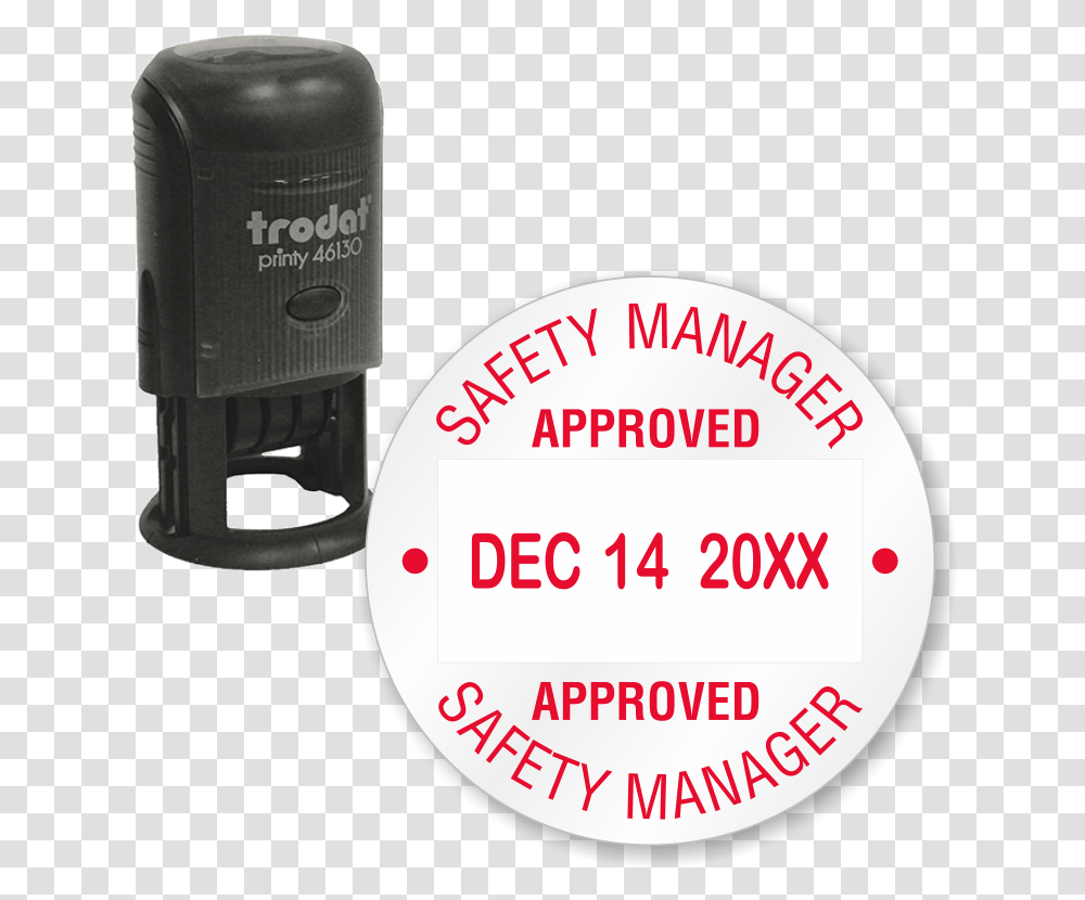 Safety Check Stamp, Camera, Electronics, Cylinder, Bottle Transparent Png