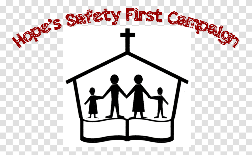 Safety First Church Service Clipart, Person, Human, Stencil Transparent Png