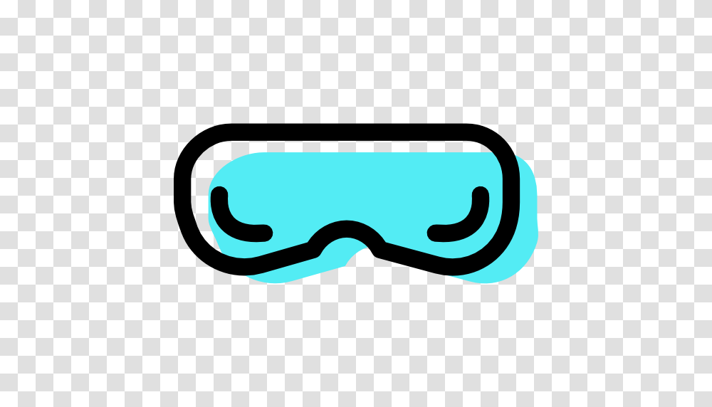 Safety Glasses Flat Icon, Goggles, Accessories, Mustache, Sunglasses Transparent Png