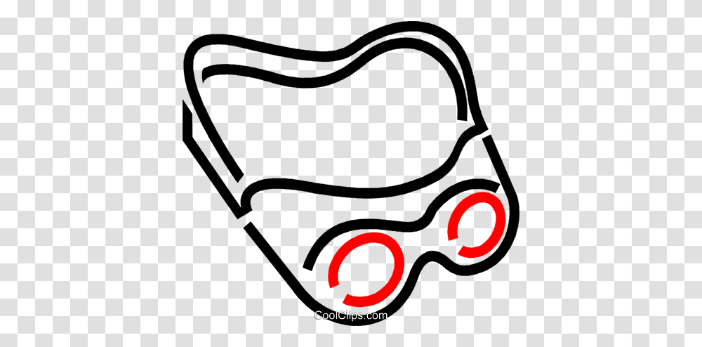 Safety Glasses Royalty Free Vector Clip Art Illustration, Goggles, Accessories, Accessory, Antelope Transparent Png
