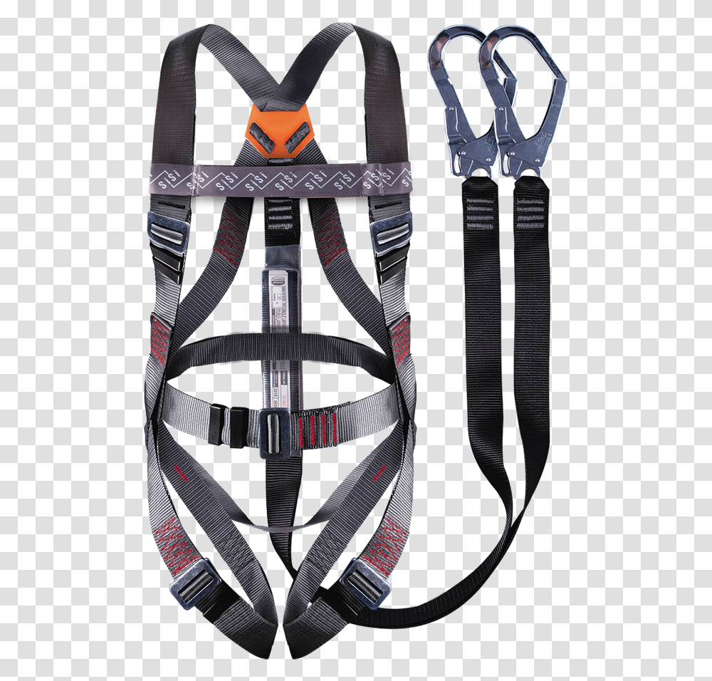 Safety Harness Double Lanyard, Tie, Accessories, Accessory, Bag Transparent Png