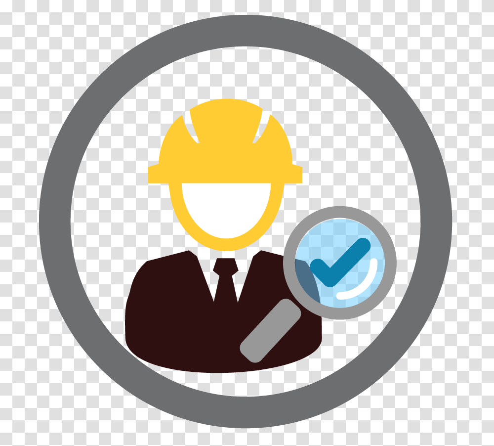 Safety Inspection Icon, Magnifying, Crowd, Audience, Speech Transparent Png