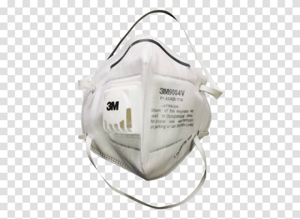 Safety Mask 9004v Valved Dustmist Respirator N90 Mask, Apparel, Bag, Hat Transparent Png