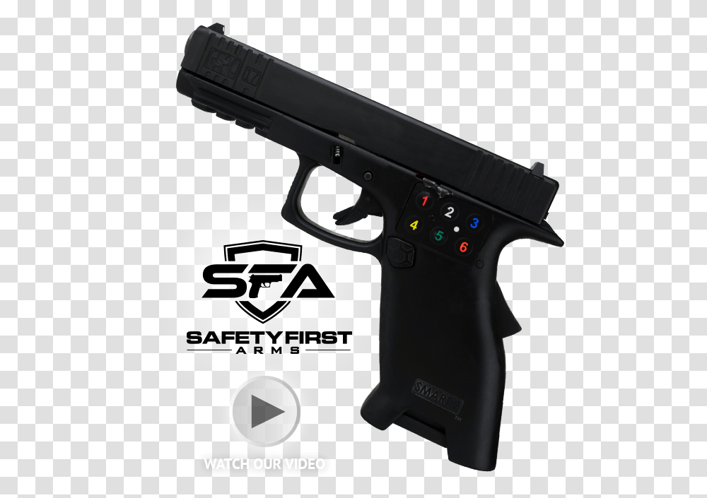 Safety On Guns, Weapon, Weaponry, Handgun Transparent Png