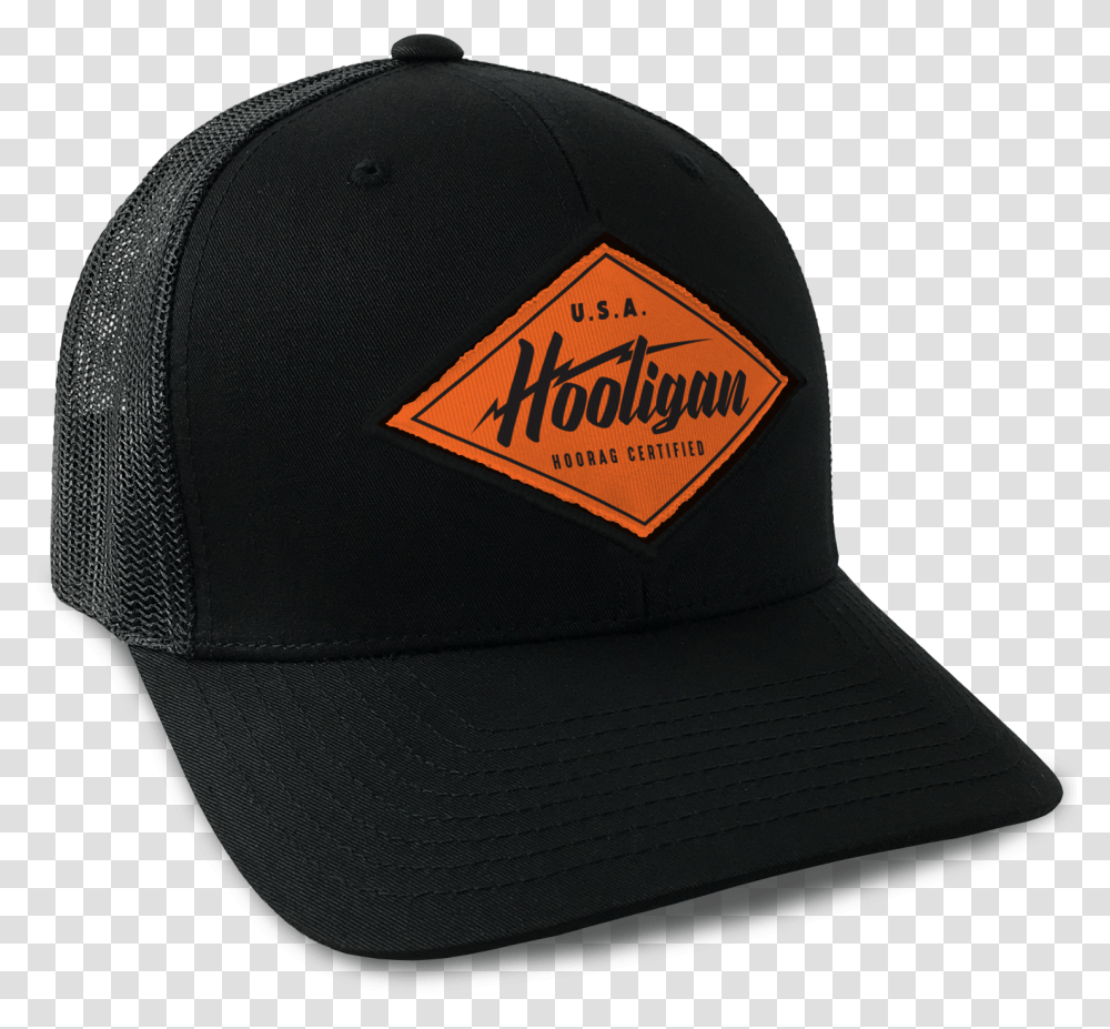 Safety Orange Electric Hooligan Hat Baseball Cap, Clothing, Apparel Transparent Png