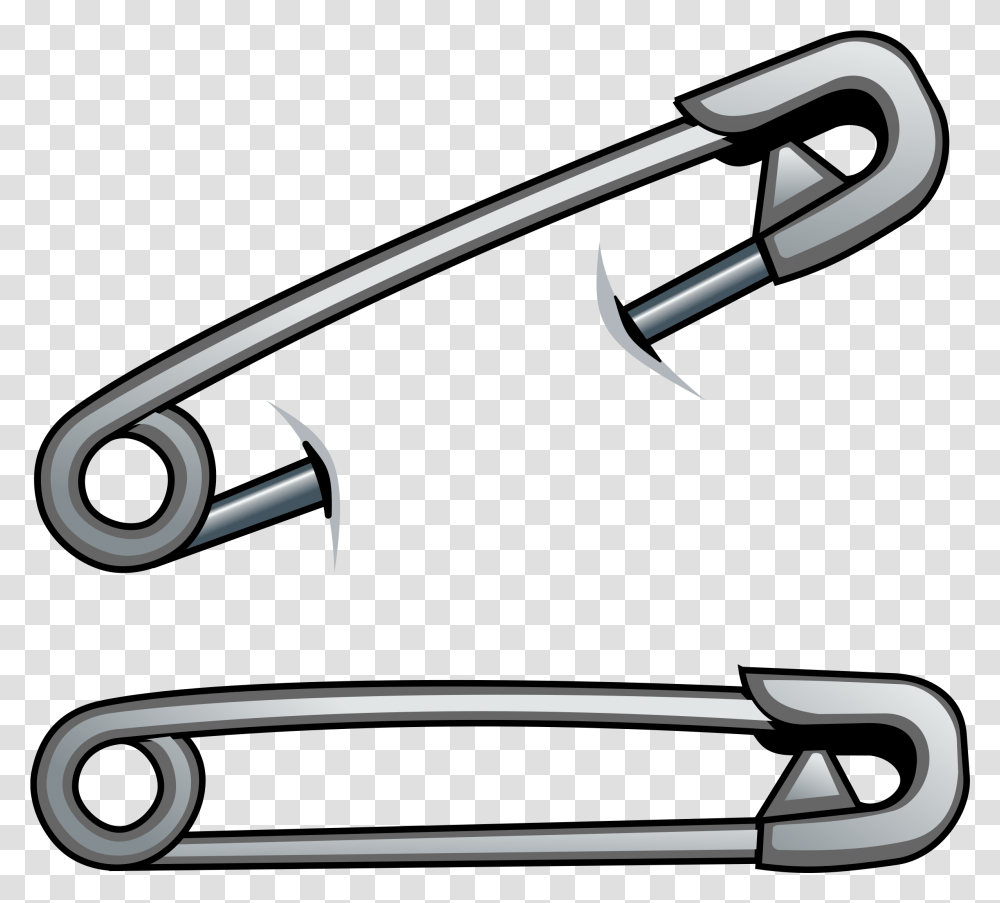 Safety Pin Clipart Free, Sink Faucet, Hook Transparent Png