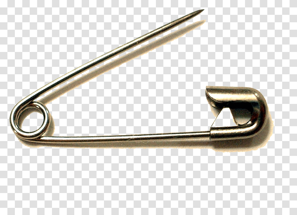 Safety Pin, Tool, Weapon, Weaponry, Blade Transparent Png