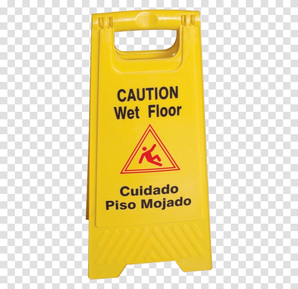 Safety Signs Wet Floor Sign Meaning, Bottle, Triangle Transparent Png