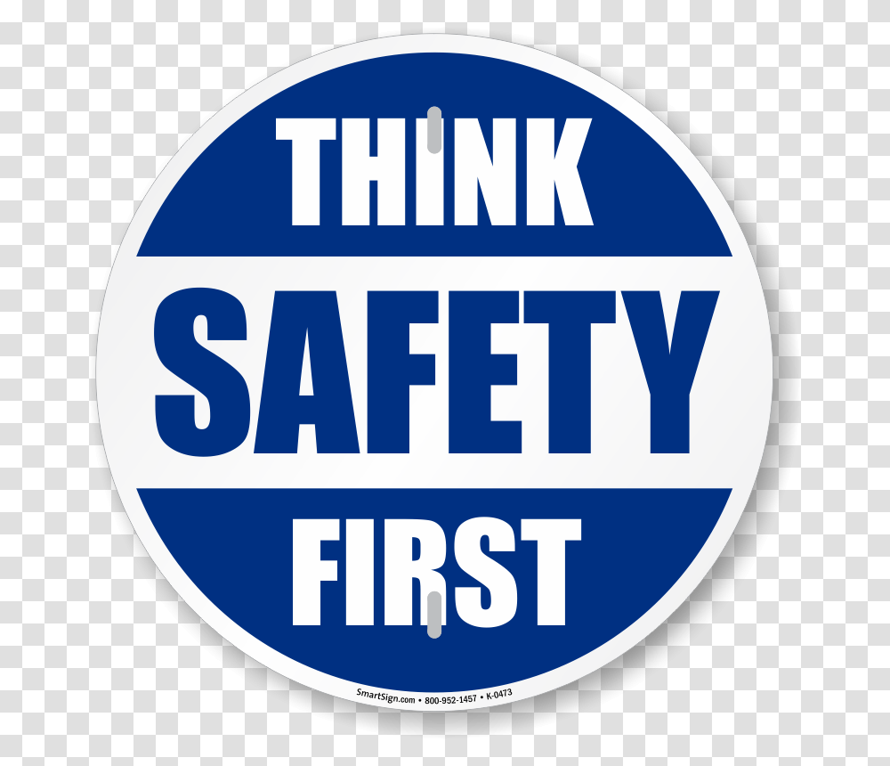 Safety Slogan Signs Circle, Label, Logo Transparent Png