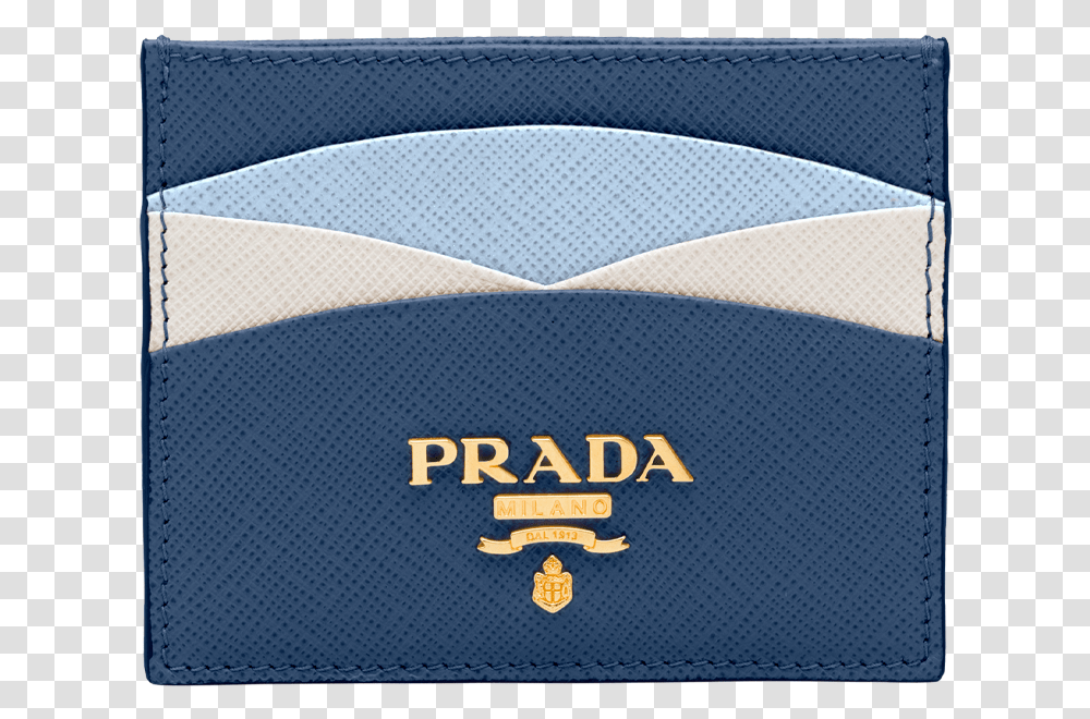 Saffiano Leather Credit Card Holder Prada Wallet, Passport, Logo Transparent Png